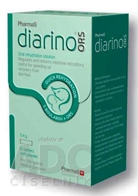 Diarino ORS prášek v sáčcích 1x10 ks