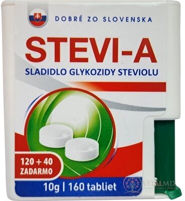 Dobré z SK Steve tbl (sladidlo na bázi isomaltu a glykosidů steviolu) 120 + 40 zdarma (160 ks)