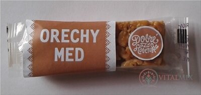 Dobré z CZ Tyčinka OŘECHY MED 1x35 g