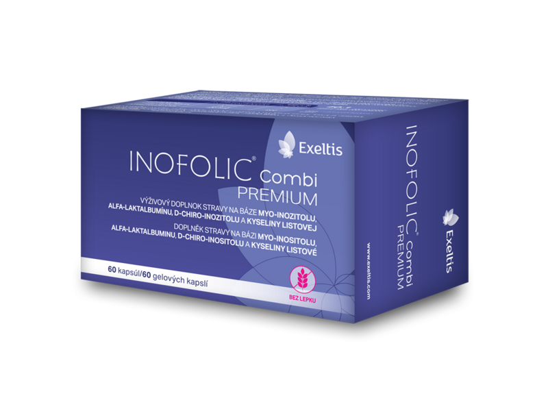 EXELTIS INOFOLIC COMBI PREMIUM 60 gelových cps 