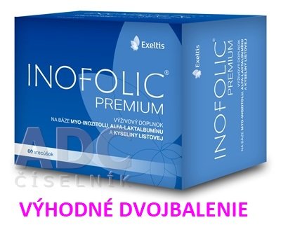 INOFOLIC PREMIUM 2x60 sáčků- VÝHODNÉ DVOJBALENÍ na 2měsíce