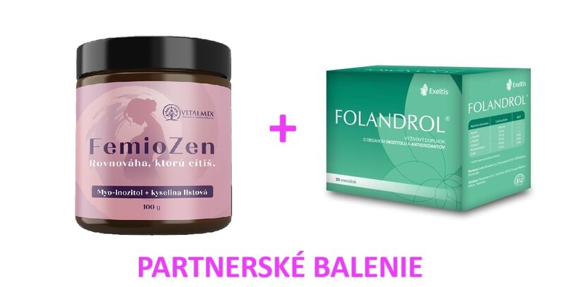 PARTNERSKÝ BALÍČEK VITALMIX FEMIOZEN 100g+Folandrol 30sáčků