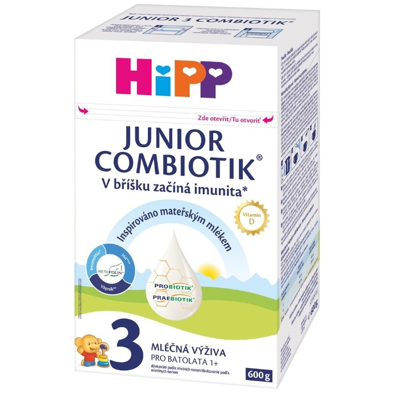 HiPP 3 JUNIOR Combiotik 600g (od uk.1.roku)