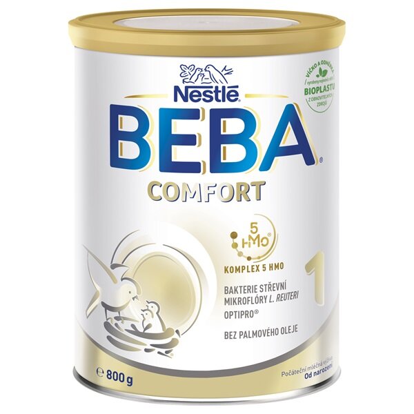 BEBA COMFORT 1, 5HMO počáteční kojenecké mléko, 800 g
