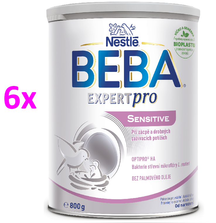 BEBA EXPERTpro SENSITIVE od narození 800G 6ks
