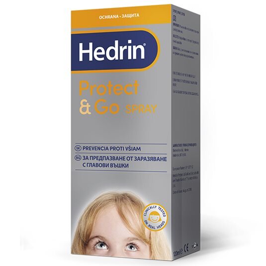HEDRIN Protect & Go SPRAY ochrana proti všiam 1x100 ml