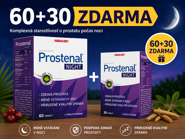 WALMARK Prostenal NIGHT 60tbl+30tbl ZDARMA