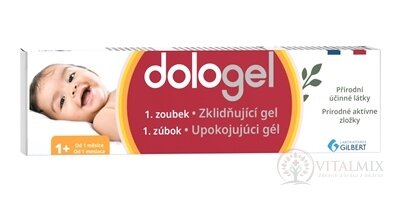 dologel 1. zoubek zklidňující gel na dásně, od 1 měsíce 1x25 ml