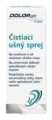 DOLORgit med Čistící ušní sprej 1x20 ml