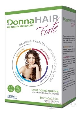 Donna HAIR Forte cps (1 měsíční kúra) 1x30 ks