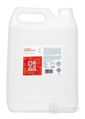 DR.44 OKAMŽITÁ DEZINFEKCE dezinfekční roztok (85% ethanol) 1x5000 ml