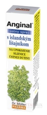 Dr. Müller angíny Ústní sprej s islandským lišejníkem 1x30 ml