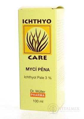 Dr. Müller IchthyoCare mycí pěna 3% ICHT. 1x100 ml