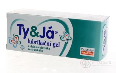 Dr. Müller TY &amp; JÁ Lubrikační gel s olejem čajovníku 1x50 ml