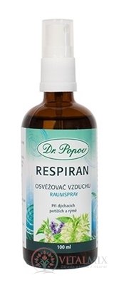 Dr. Popov RESPIRAN osvěžovač vzduchu (dýchací potíže), rozprašovač 1x100 ml