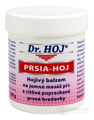 DR.HOJ PRSA-hoj hojivý balzám na jemnou masáž prsou a citlivé popraskané prsní bradavky 1x100 g