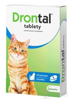 Drontal tablety (pro kočky) tbl 3x8 ks (24 ks)