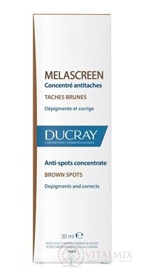 DUCRAY MELASCREEN Koncentrát proti pigmentovým skvrnám 1x30 ml