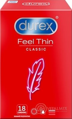 DUREX Feel Thin Classic kondom 1x18 ks