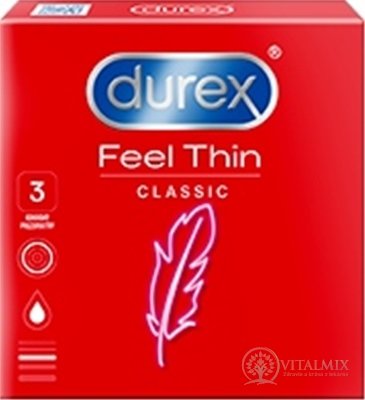 DUREX Feel Thin Classic kondom 1x3 ks