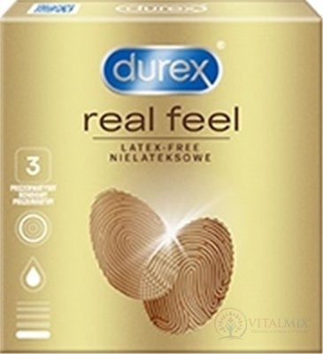 DUREX Real Feel nelatexový kondom 1x3 ks