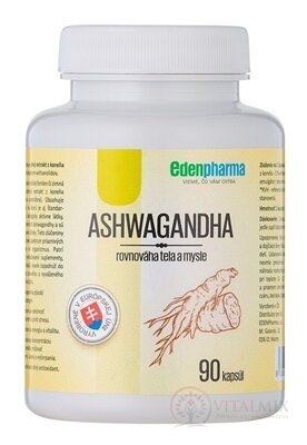 EDENPharma Ashwagandha cps 1x90 ks