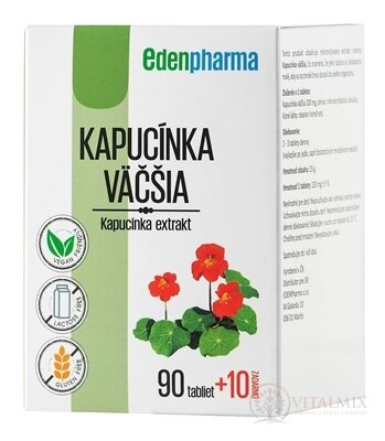EDENPharma LICHOŘEŘIŠNICE VĚTŠÍ tbl 90 + 10 zdarma (100ks)