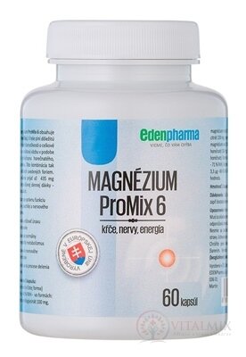 EDENPharma Magnesium ProMix 6 cps 1x60 ks