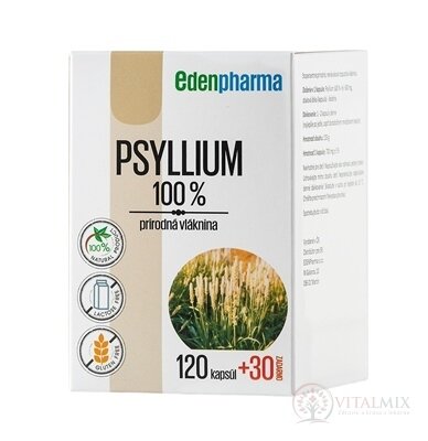 EDENPharma PSYLLIUM cps 120 + 30 zdarma (150 ks)