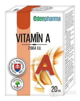 EDENPharma VITAMIN A 2664 IU kapky 1x20 ml