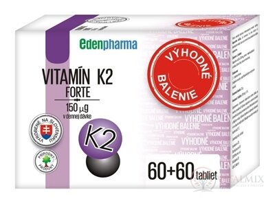 EDENPharma VITAMIN K2 Forte tbl 2x60 (120 ks)