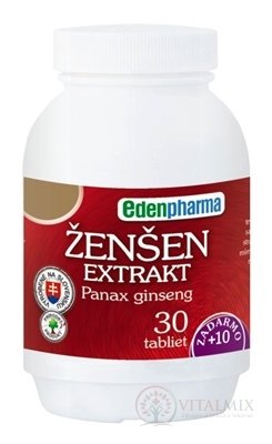 EDENPharma ŽENŠEN extrakt tbl 30 + 10 zdarma (40 ks)