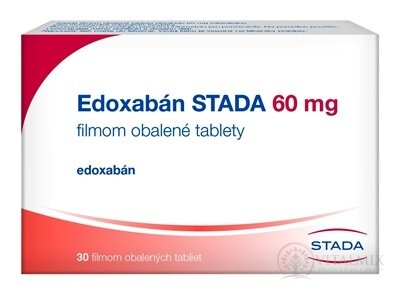 Edoxaban STADA 60 mg potahované tablety tbl flm (blis. PVC/Al) 1x30 ks