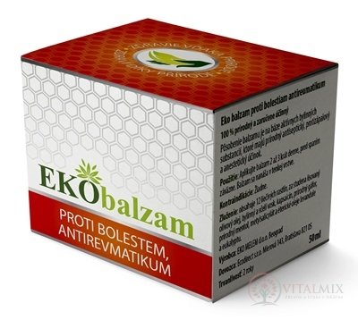 EKObalzam STOP bolesti, ANTUREUMATIKUM balzám 1x50 ml