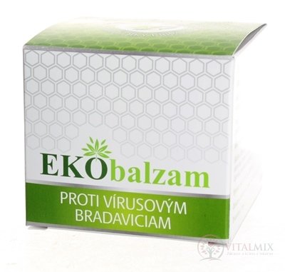 EKObalzam STOP virových bradavic balzám 1x50 ml