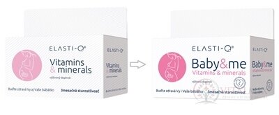 Elasti-Q VITAMINS &amp; MINERALS tbl 1x90 ks