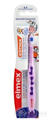ELMEX dětský zubní kartáček výukových (0-3 roky) měkká 1x1 ks