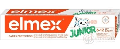 ELMEX zubní pasta JUNIOR (6-12 LET) 1x75 ml