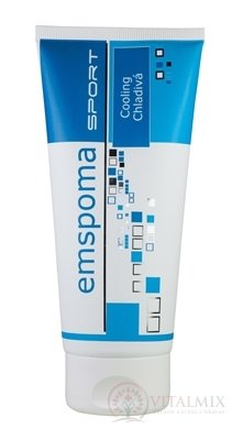 EMSPOMA Chladivá - modrá masážní emulze 1x200 ml