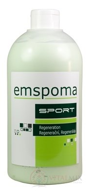 EMSPOMA Regenerační &quot;Z&quot; - zelená masážní emulze 1x1000 ml