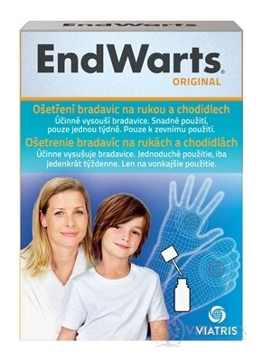 EndWarts ORIGINAL roztok v lahvi na bradavice 1x5 ml