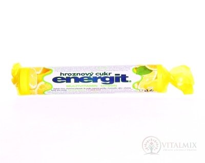 energit hroznový cukr MULTIVITAMIN - CITRON pastilky 1x17 ks (37,4 g)
