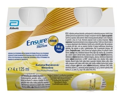 Ensure COMPACT PROTEIN HMB banánová příchuť 4x125 ml