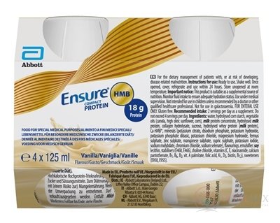 Ensure COMPACT PROTEIN HMB vanilková příchuť 4x125 ml