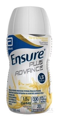 Ensure PLUS ADVANCE banánová příchuť (inov. 2024) 24x220 ml