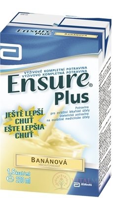 Ensure Plus banánová příchuť 1x220 ml