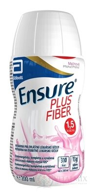 Ensure PLUS FIBER malinová příchuť 30x200 ml