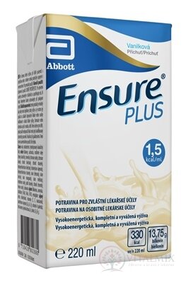 Ensure PLUS vanilková příchuť 24x220 ml