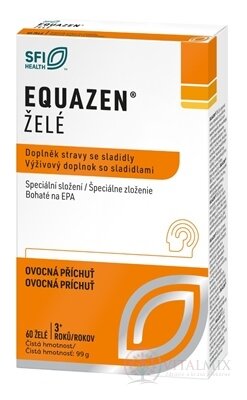 EQUAZEN želé s ovocnou příchutí 1x60 ks