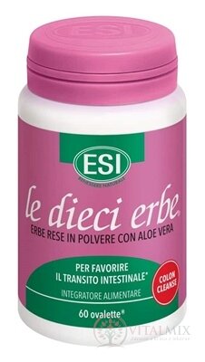 ESI 10 Bylin Čisté Střeva tbl 1x60 ks